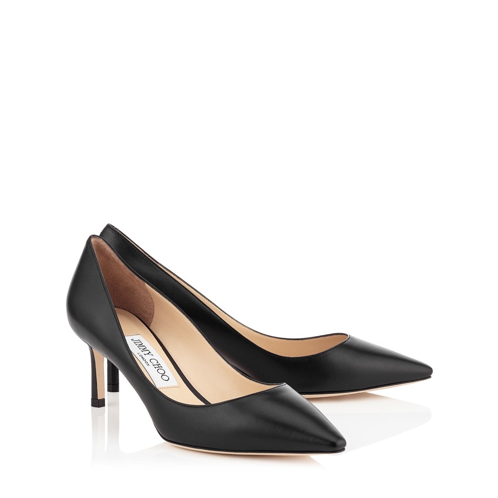 Jimmy Choo Romy Black Heels Size 37